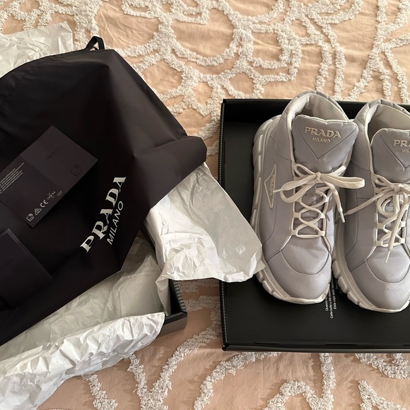 Prada Fiordaliso Sneakers - Size 39